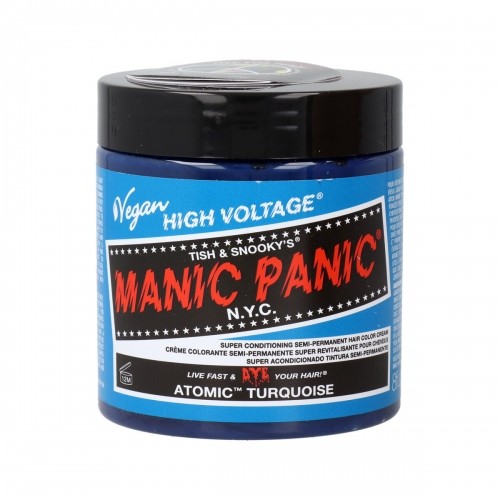 Daļēji Pastāvīga Krāsviela Manic Panic Panic High Tirkīzs (237 ml) image 1