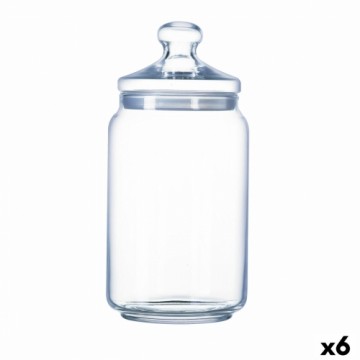 Burka Luminarc Club Caurspīdīgs Stikls (1 L) (6 gb.)
