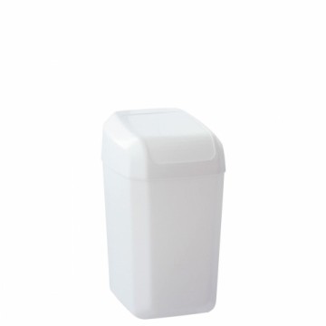 Atkritumu tvertne Denox Balts 15 L (28 x 22 x 40 cm)