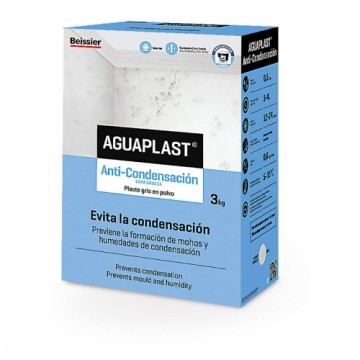Powdered plasters Aguaplast 70026-004 Kondensācija Pelēks 3 Kg