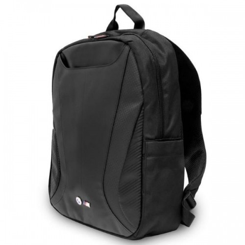 BMW Backpack BMBP15SPCTFK 16&quot; black|black Carbon&Leather Tricolor image 2