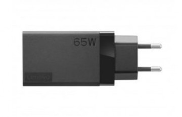 Lenovo  
         
       Travel Adapter  USB-C AC EU Black, Charger, 65 W