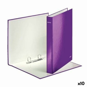 Папка-регистратор Leitz Пурпурный A4 (10 штук)