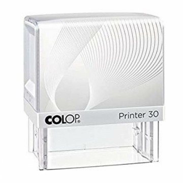 Zīmogs Colop Printer 30 Balts 18 x 47 mm