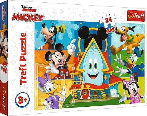 Disney TREFL MICKEY MOUSE Maxi puzle, 24 gab. image 1