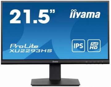 Iiyama Monitor 21.5 inch XU2293HS-B5 IPS/HDMI/DP/SLIM/2x1W/3ms