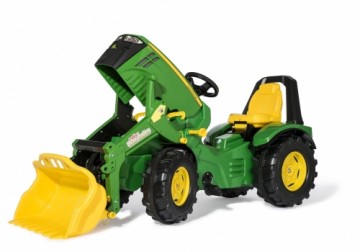 Rolly Toys Traktors ar pedāļiem rollyX-Trac Premium John Deere 8400R ar kausu 651047 ( 3 - 10 gadiem) Vācija