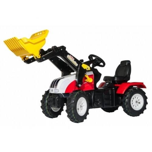 Rolly Toys Traktors ar kausu ar pedāļiem rollyFarmtrac Steyr 6240 CVT (piepūšamie riteņi)  (3-8g.) 046331 image 1
