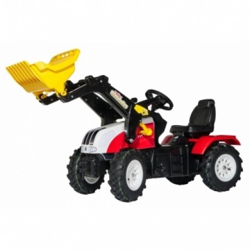 Rolly Toys Traktors ar kausu ar pedāļiem rollyFarmtrac Steyr 6240 CVT (piepūšamie riteņi)  (3-8g.) 046331