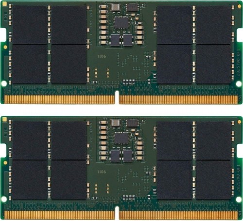 Kingston  
         
       KVR56S46BS8K2-32 32 Kit (16GBx2) GB, DDR5, 5600 MHz, Notebook, Registered No, ECC No, 2x16 GB image 1