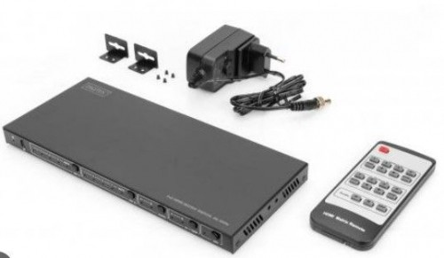 Assman electronic  
         
       DIGITUS 4x2 HDMI Matrix Switch 4K/60Hz image 1