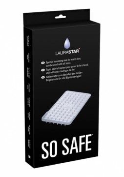 LAURASTAR silicone heat resistant soleplate mat, lavender