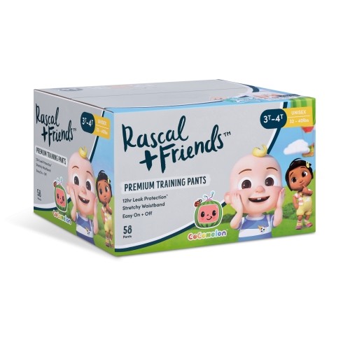Rascal And Friends RASCAL + FRIENDS autiņbiksītes,  5 izmērs, 58 gab., 93594 image 3