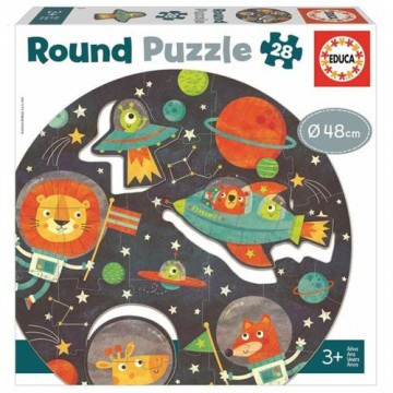 Puzle un domino komplekts Educa Space (28 pcs)