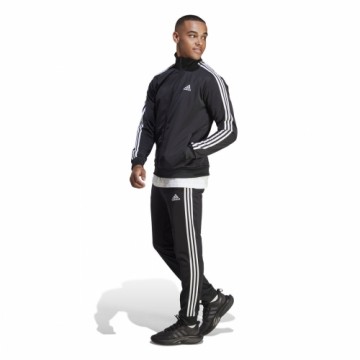 Treniņtērps Pieaugušajiem Adidas  3S TR TT TS IC6747  Melns Vīriešu