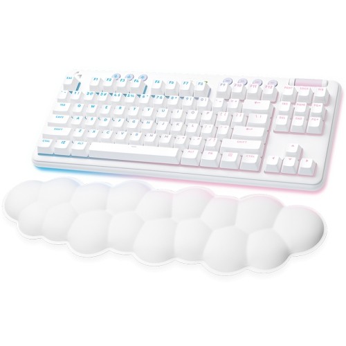 LOGITECH G715 Wireless Mechanical Gaming Keyboard - OFF WHITE - US INT'L - TACTILE image 1