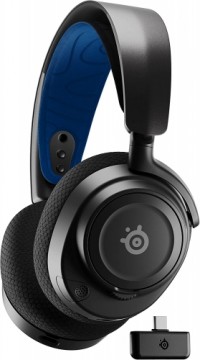 SteelSeries Arctis Nova 7P, gaming headset (black/blue, USB-C, Bluetooth)