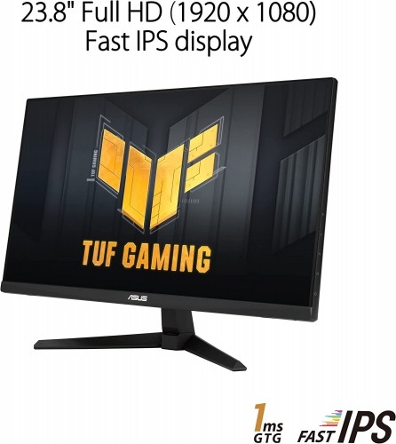 Asus TUF Gaming VG249QM1A - 24 - FullHD, G/Free Sync, IPS, 270Hz panel, black image 2