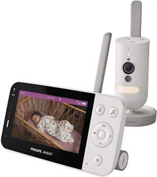 Philips Avent Connected Videophone SCD921/26, baby monitor (white)