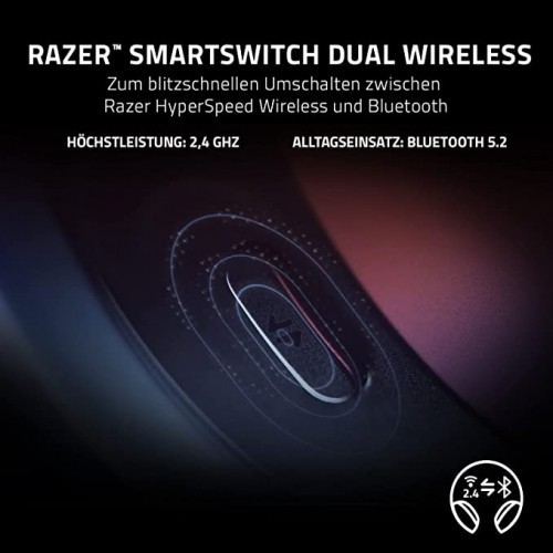 Razer Barracuda, gaming headset (black, USB dongle, Bluetooth, jack) image 2