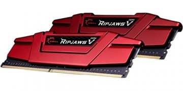 G.Skill DDR4 8GB 2666 Kit Red, F4-2666C15D-8GVR, Ripjaws V