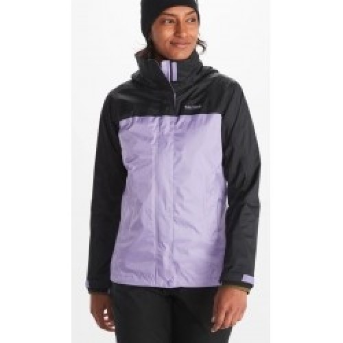 Marmot Jaka Wms PreCip Eco Jacket L Paisley purple/Black image 1