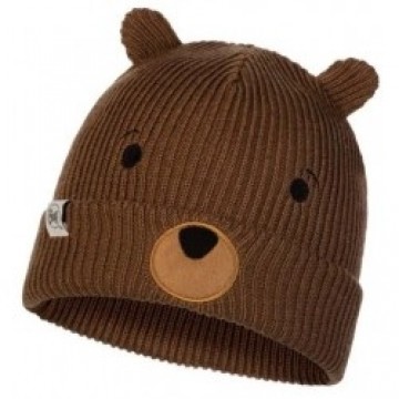 Buff Cepure Knitted Kids Hat  Brown