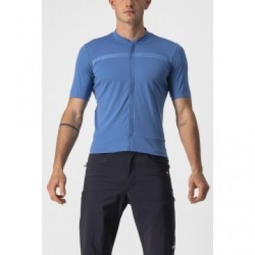 Castelli Velo krekls UNLIMITED All Road Jersey XXL Cobalt Blue