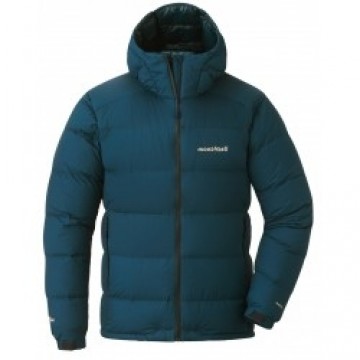 Mont-bell Jaka M PERMAFROST Light Down Parka XL Blue/Black
