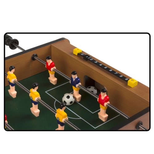 Color Baby Galda spēle Koka galda futbols 60x30x20 cm 6+ CB43310 image 4