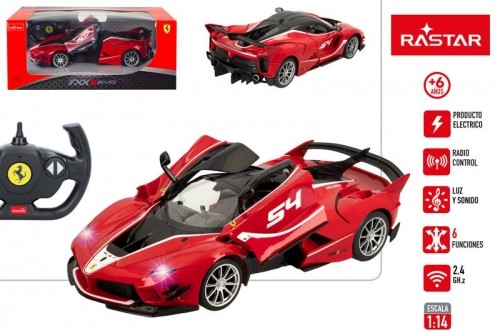 Rastar Radiovadāmā mašīna Ferrari FXX K EVO 1:14 6 virz., lukturi, durvji, baterijas, 6+ CB46352 image 4