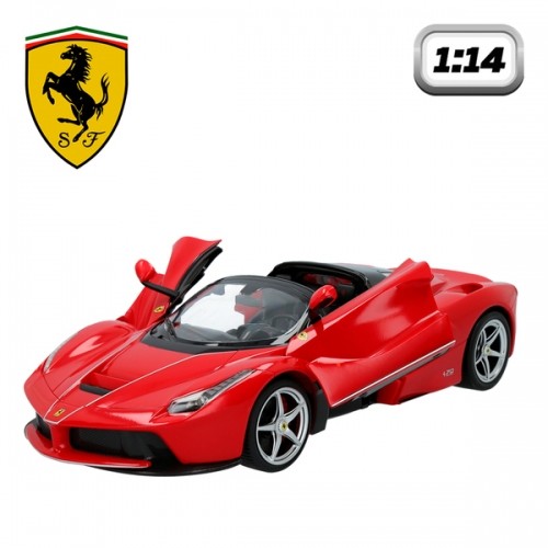 Rastar Radiovadāmā mašīna Ferrari Laferar 1:14 6 virz., lukturi, durvji, baterijas, 6+ CB41270 image 4
