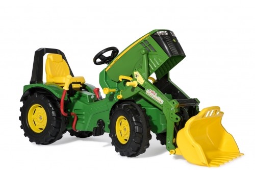 Rolly Toys Traktors ar pedāļiem  rollyX-Trac Premium John Deere 8400R ar kausu 2 ātrumi un bremze ( 3 - 10 gadiem) Vācija 651078 image 4