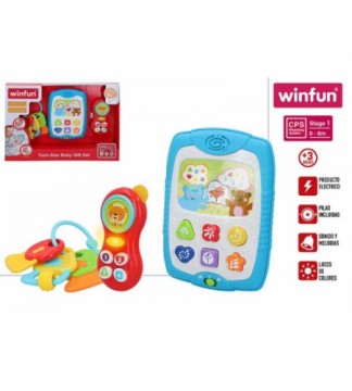 Winfun Планшет для малыша с телефоном и погремушками  CB46329