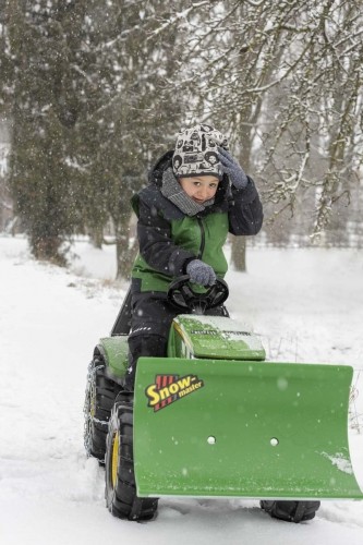 Rolly Toys Sniega šķūris traktoriem rollysnow Master 408993 Vācija image 2
