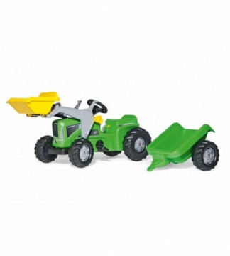 Rolly Toys Педальный трактор с прицепом и ковшом rollyKiddy Futura 620035 (2,5-5 лет ) Германия