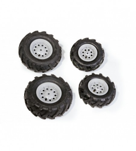 Rolly Toys Riteņi ar gumijas piepūšamam riepam traktoriem rollyTrac Air Tyres 4 gab. 409846 Vācija image 1