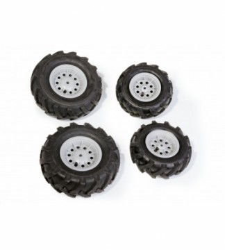 Rolly Toys Riteņi ar gumijas piepūšamam riepam traktoriem rollyTrac Air Tyres 4 gab. 409846 Vācija