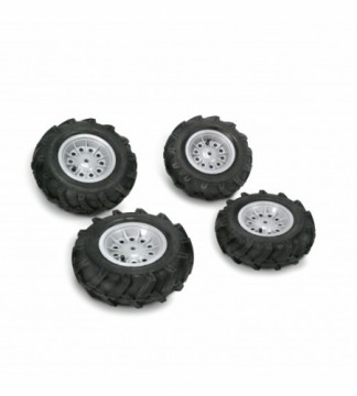 Rolly Toys Riteņi ar gumijas piepūšamam riepam traktoriem rollyTrac Air Tyres 4 gab. 409242 Vācija