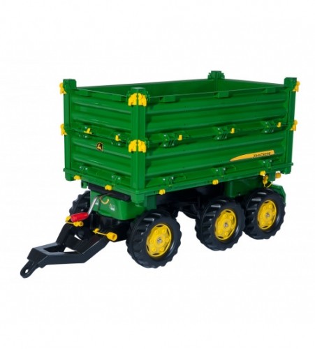 Rolly Toys Piekabe traktoriem rollyMulti Trailer John Deere (3 - 10 gadiem) 125043 image 1