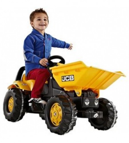 Rolly Toys Bērnu traktors ar pedāļiem rollyKid Dumper JCB (2,5-5 gadiem) 024247 Vācija image 1
