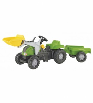 Rolly Toys Bērnu traktors ar pedāļiem rollyKid ar kausu un  piekabi  (2,5-5 gadiem) 023134 Vācija