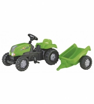 Rolly Toys Bērnu traktors ar pedāļiem ar piekabi rollyKid- X  (2,5-5 gadiem) 012169 Vācija