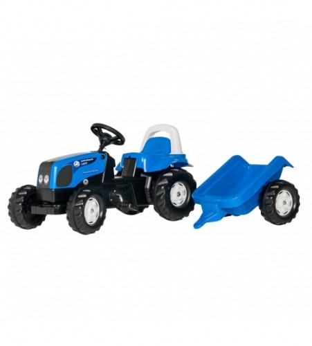 Rolly Toys Bērnu traktors ar pedāļiem rollyKid Landini ar piekabi  (2,5-5 gadiem) 011841 Vācija image 1