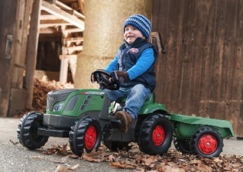 Rolly Toys Traktors ar pedāļiem un piekabi Rolly Kid Fendt 516 Vario 013166 (2,5-5 gadiem) Vācija image 2