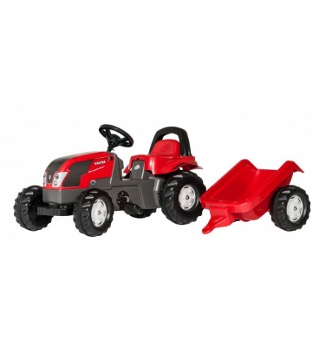 Rolly Toys Traktors ar pedāļiem un piekabi Rolly Kid Valtra 012527 (2,5-5 gadiem ) Vācija image 1