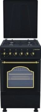 Gas stove with electric oven Schlosser FS5406MAZDR