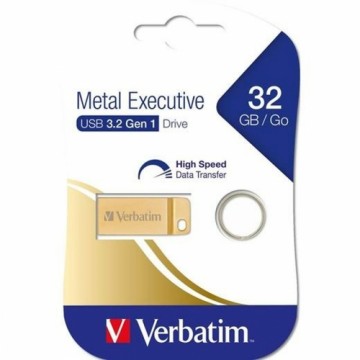 USВ-флешь память Verbatim Executive Позолоченный 32 GB