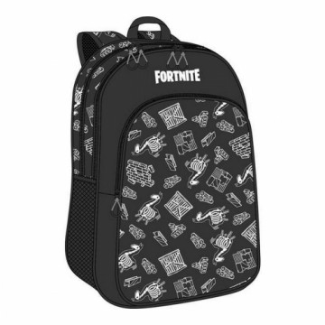 Skolas soma Fortnite Melns (42 x 32 x 20 cm)