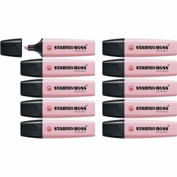Флуоресцентный маркер Stabilo Boss Original Розовый (10 штук)
